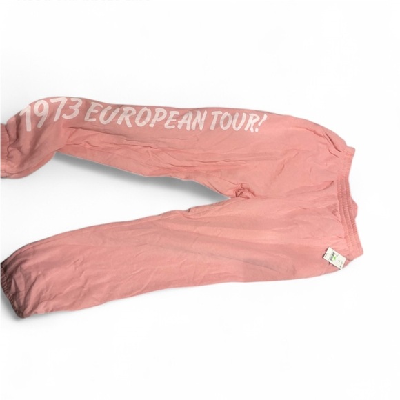 the Rolling Stones Pants - Pink '1973 European Tour' Sweatpants
